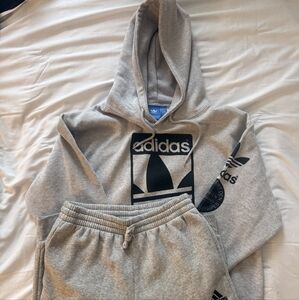 Adidas Men's Gray Sweats